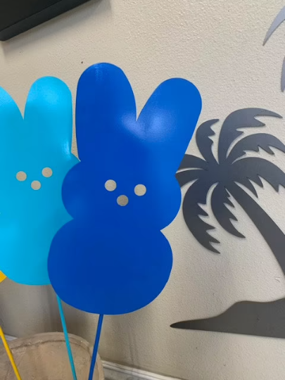 Peep Bunny Garden Stake