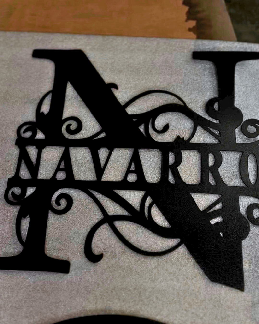 Split Letter Monogram