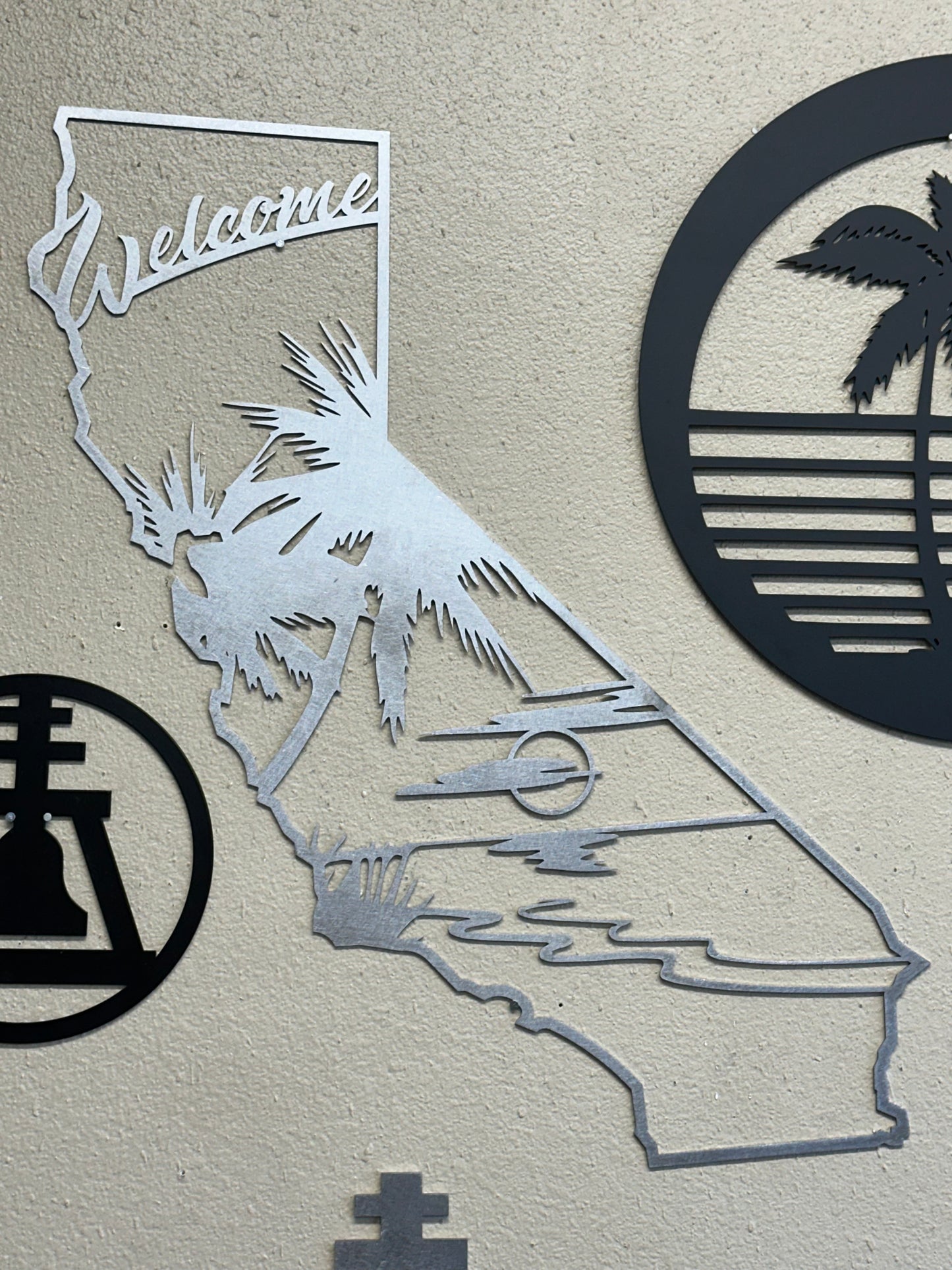 California Welcome Sign