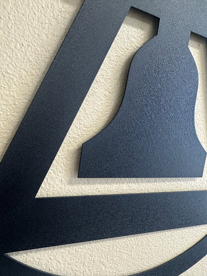 Riverside Raincross Yard Stake - Riverside Bell