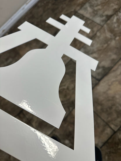 Riverside Raincross Yard Stake - Riverside Bell