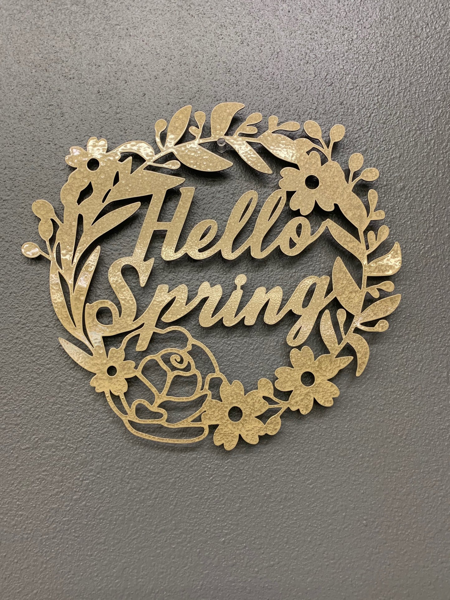 Hello Spring Sign