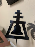 Riverside Raincross Yard Stake - Riverside Bell