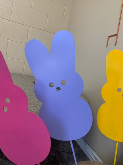 Peep Bunny Garden Stake
