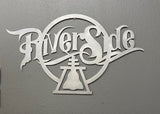 'Riverside' Sign