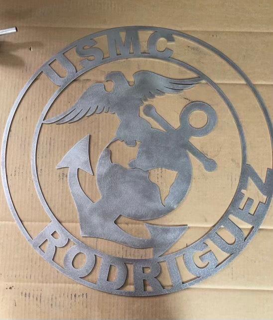 USMC Name Plate/Plaque