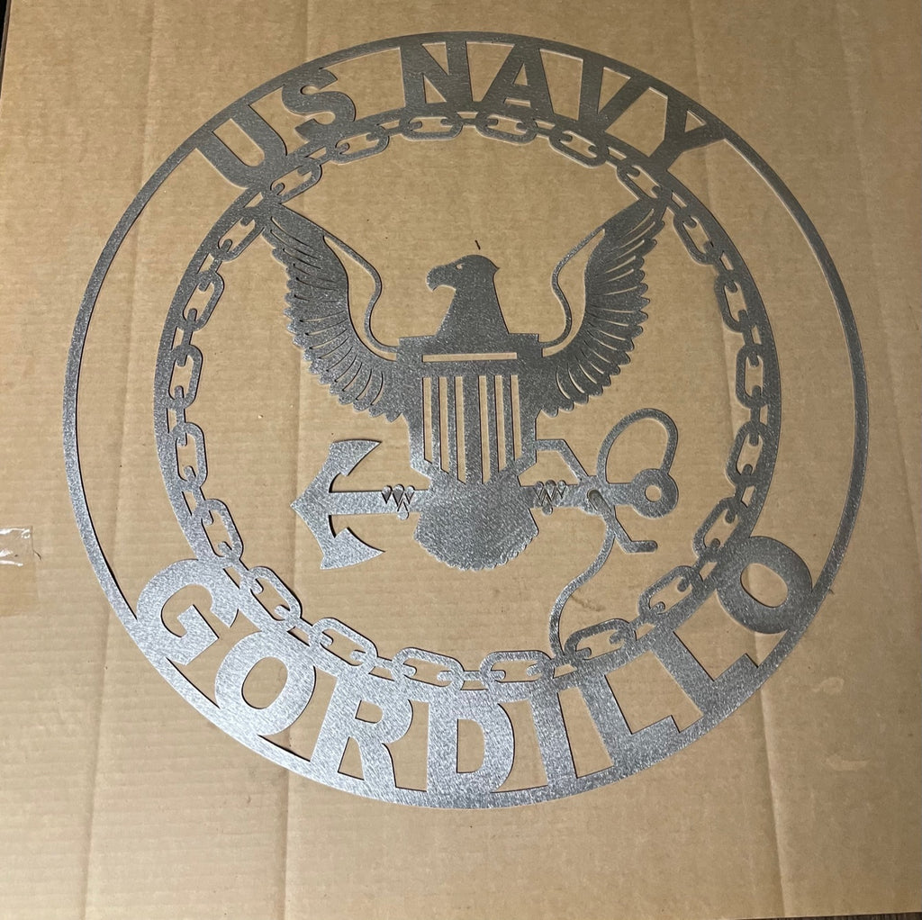 US Navy Name Sign/Plaque